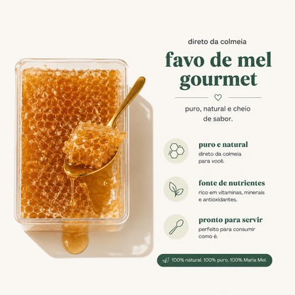Favo de Mel Gourmet Artesanal