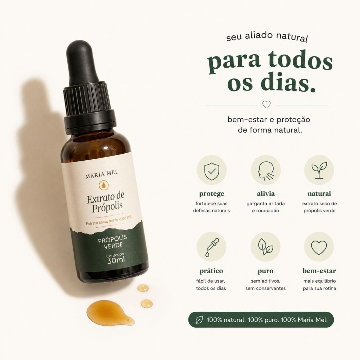 Extrato de Própolis Verde 11%